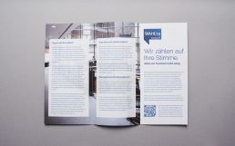 Architektenkammer NRW Kampagne Kammerwahl 2015 Flyer KOMMUNIKATION LOHNZICH