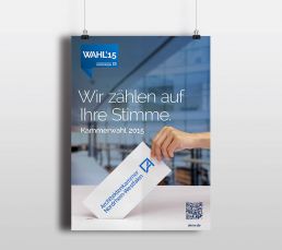Architektenkammer NRW Kampagne Kammerwahl 2015 Plakat KOMMUNIKATION LOHNZICH
