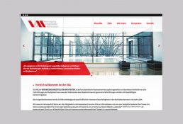 Website Webauftritt VAA Vereinigung angestellter Architekten LOHNZICH