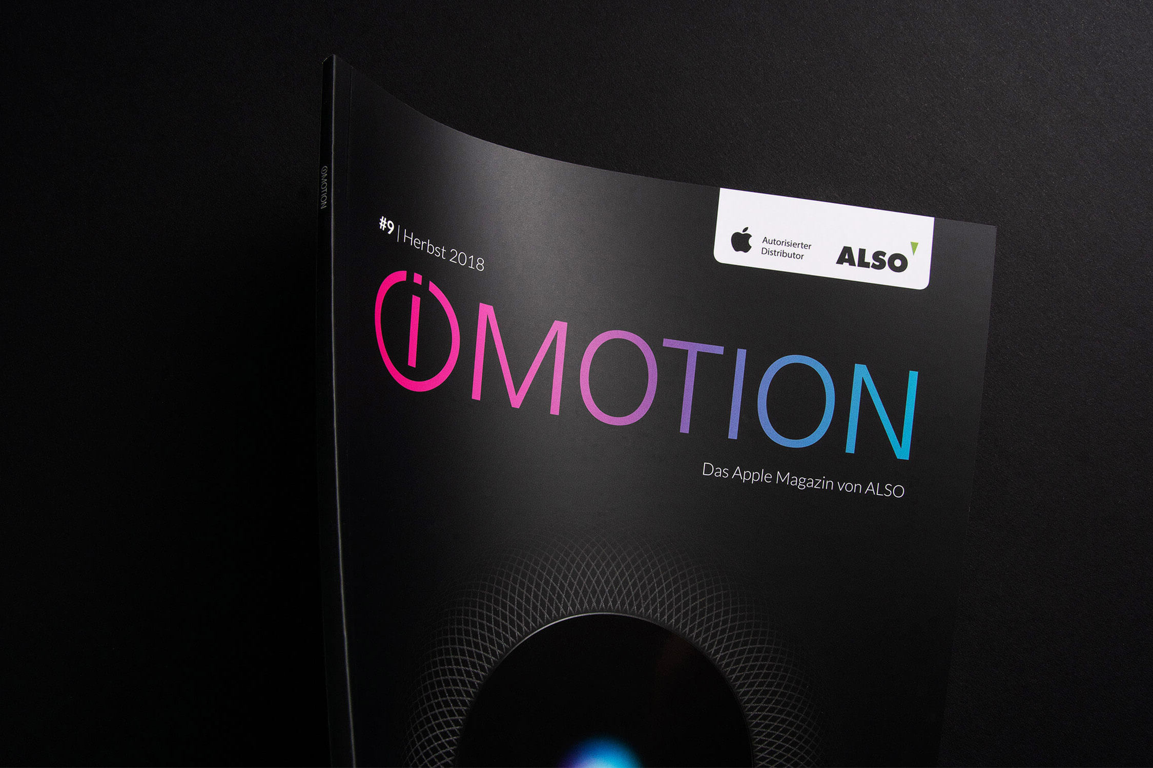KOMMUNIKATION LOHNZICH Apple ALSO iMotion Magazin Cover